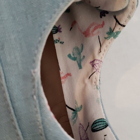 REEF WALLED WOMEN'S LACE-UP CANVAS SNEAKERS GOOD USED CONDITION SIZE 7 - Picture 8 of 13